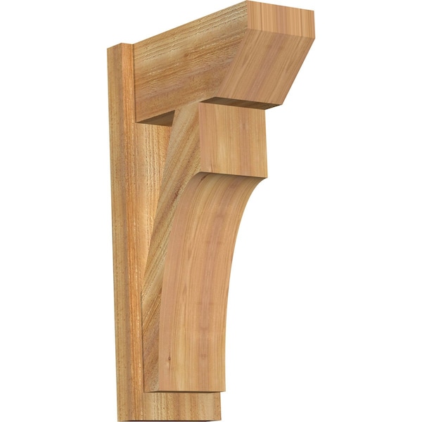 Ekena Millwork Westlake Slat Rough Sawn Outlooker, Western Red Cedar, 8"W x 16"D x 28"H OUT08X16X28WTL06RWR - main